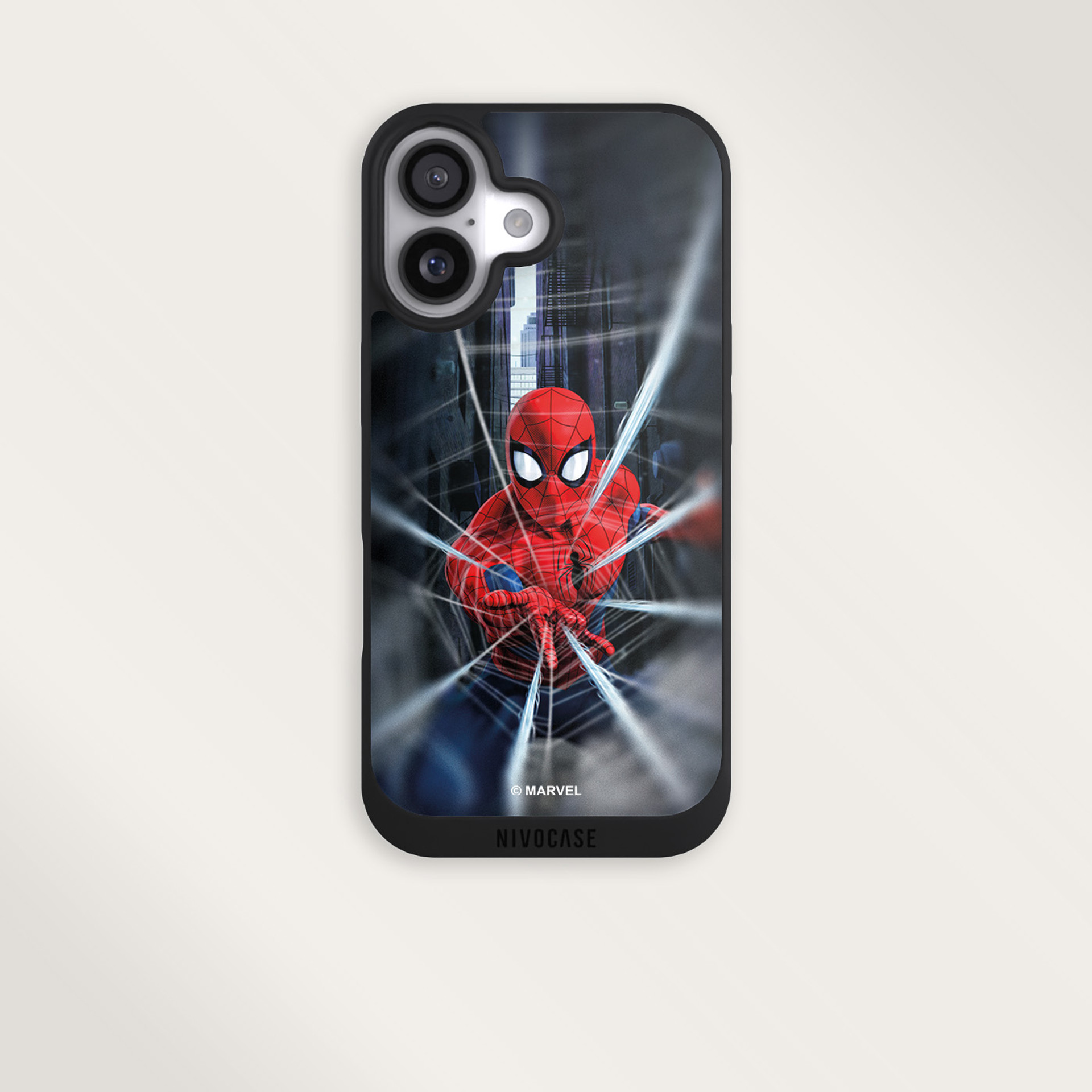 NIVOCASE Handyhülle mit Marvel Spider-Man Motiv