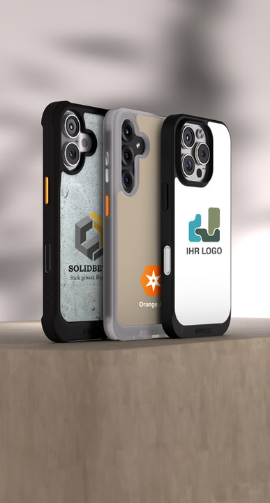 Handyhüllen mit Firmen-Logo