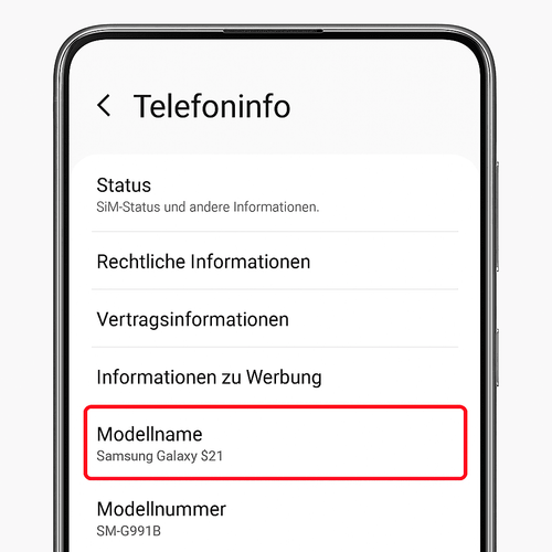 welches samsung handy habe ich