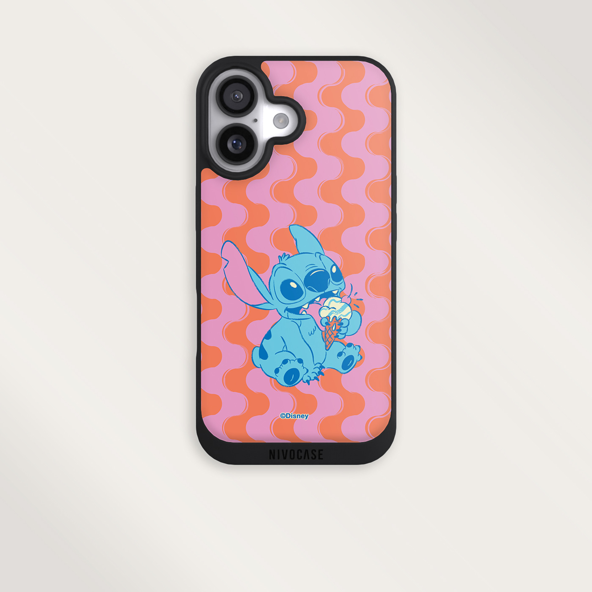 Coque de téléphone portable avec un motif estival de Stitch de Disney