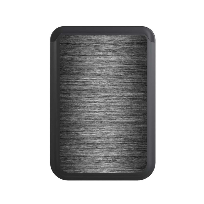  Cardholder Metal Look - Anthrazit