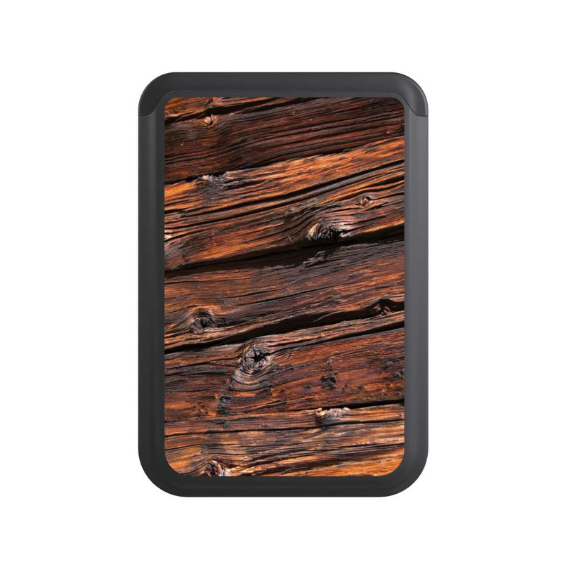  Cardholder Verwitterte Holzplanken