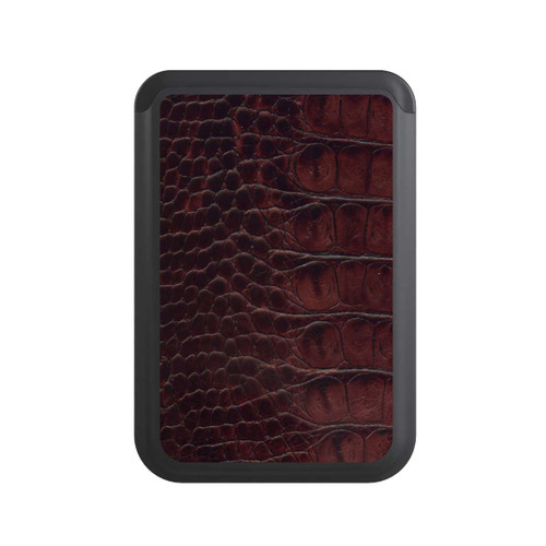  Cardholder Cuir de Crocodile