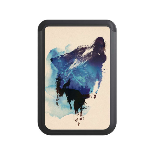  Cardholder Alone as a Wolf