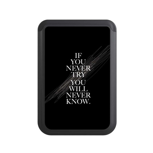  Cardholder If You Never Try