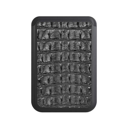  Cardholder Croco Noir