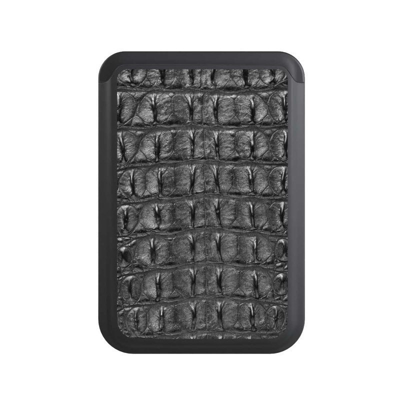  Cardholder Croco Noir