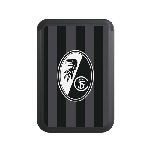  Cardholder SC Freiburg - Grau Gestreift