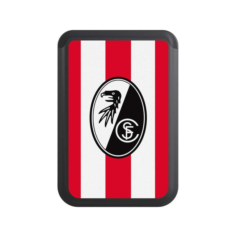  Cardholder SC Freiburg - Rot Gestreift