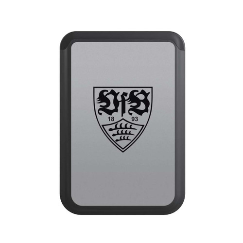 Cardholder VfB Stuttgart Wappen Grau