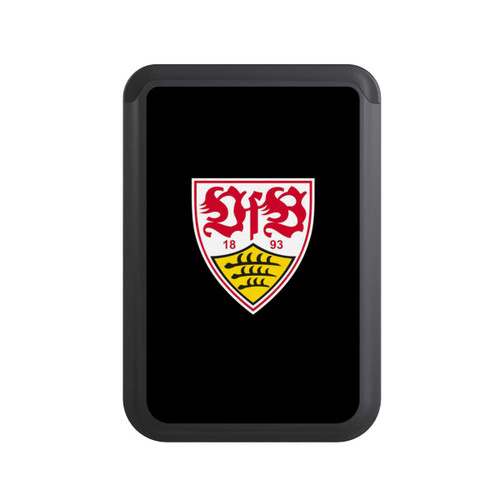  Cardholder VfB Stuttgart Wappen Schwarz
