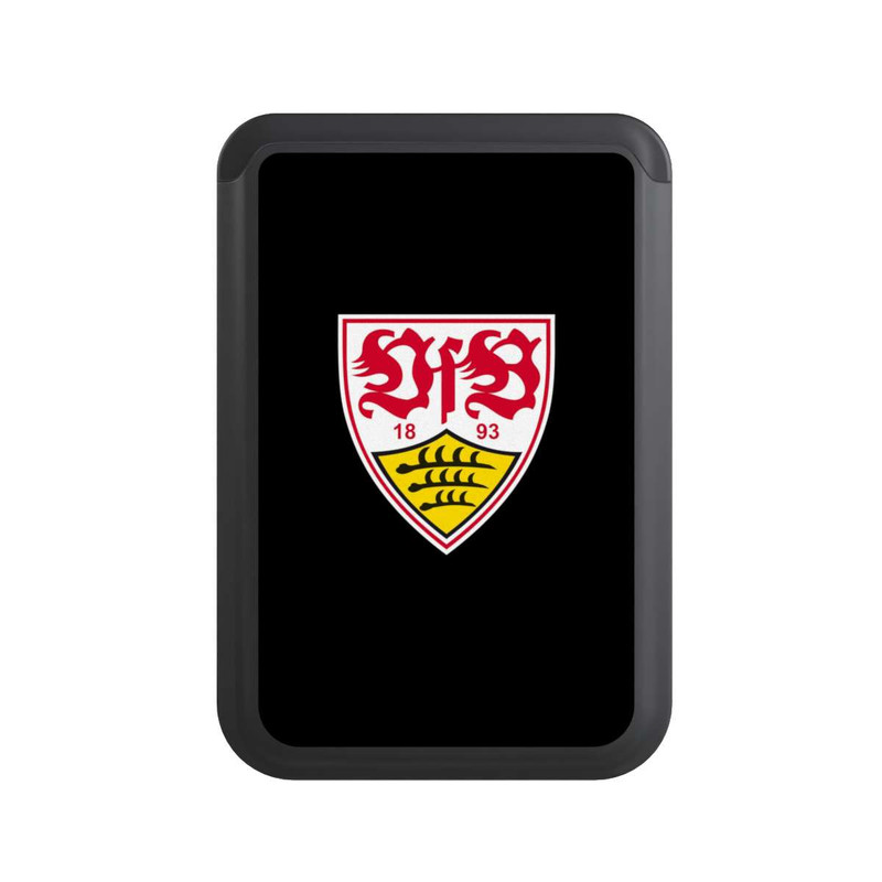  Cardholder VfB Stuttgart Wappen Schwarz