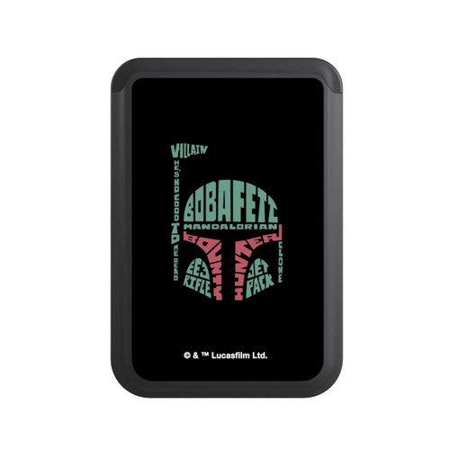  Cardholder Boba Fett Typo Grafisch
