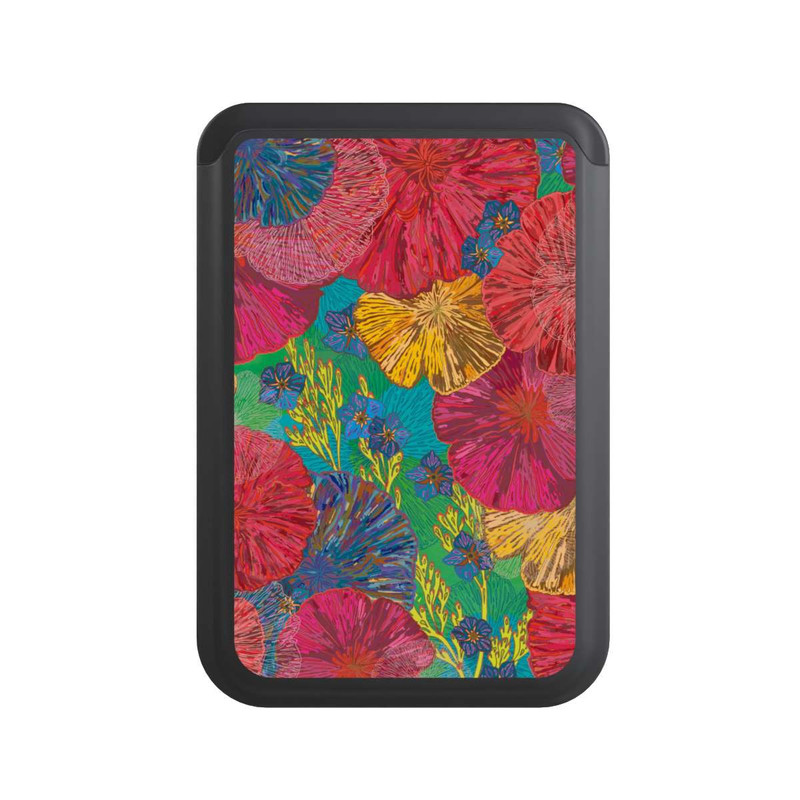  Cardholder Coquelicots Colorées