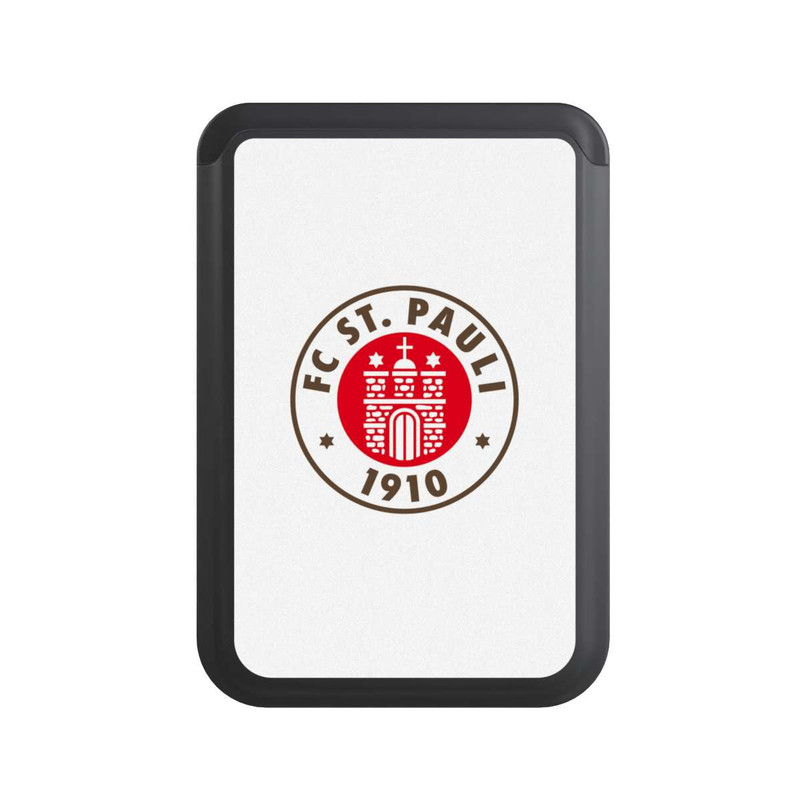  Cardholder FC St.Pauli Logo Weiss