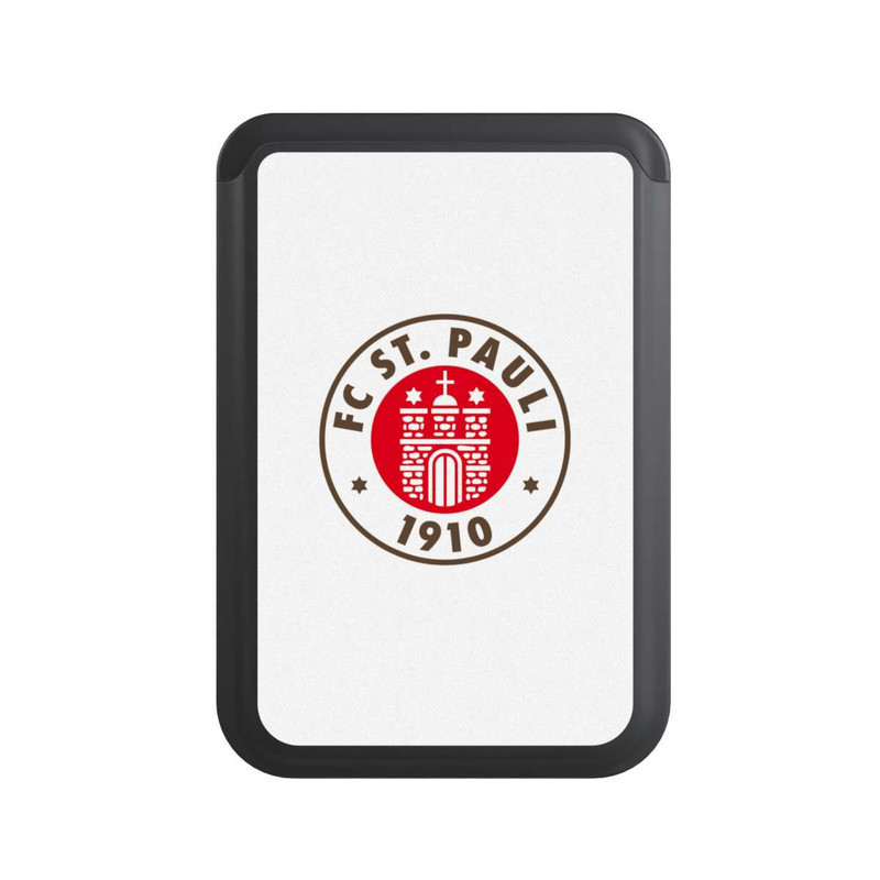  Cardholder FC St.Pauli Logo Weiss