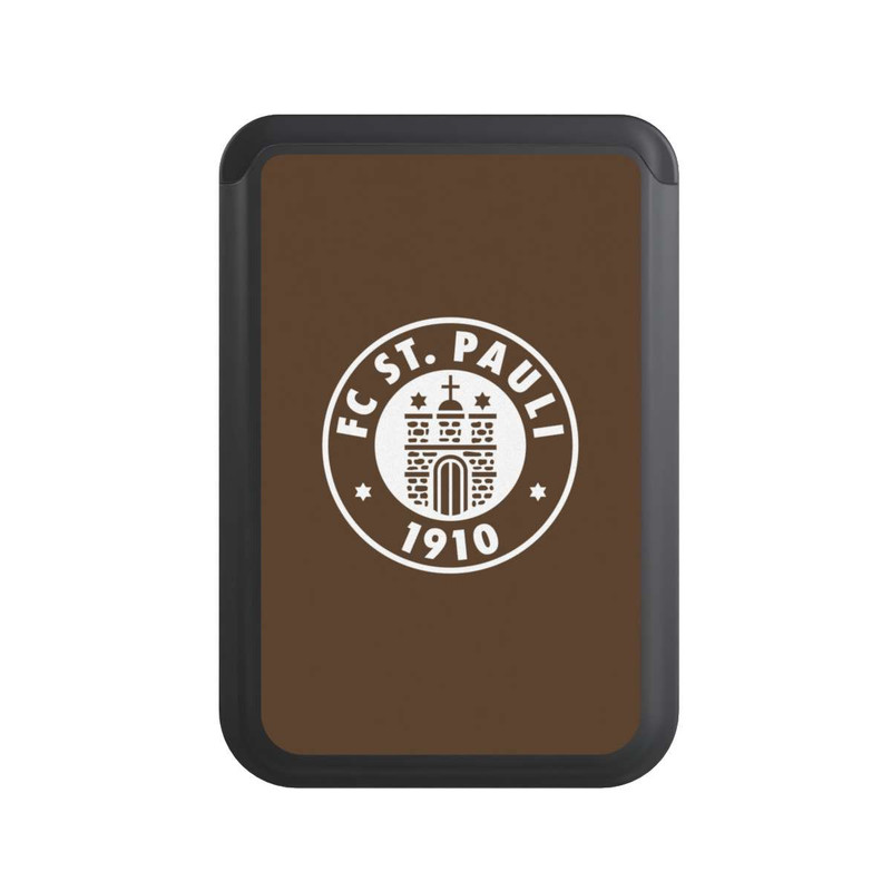  Cardholder FC St.Pauli Logo Braun