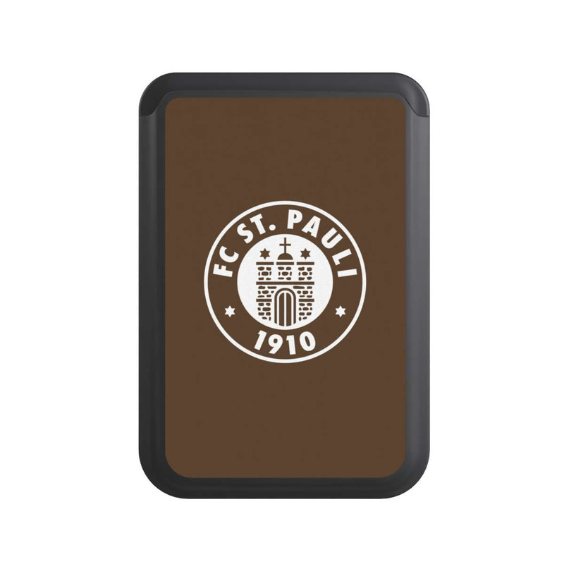  Cardholder FC St.Pauli Logo Braun