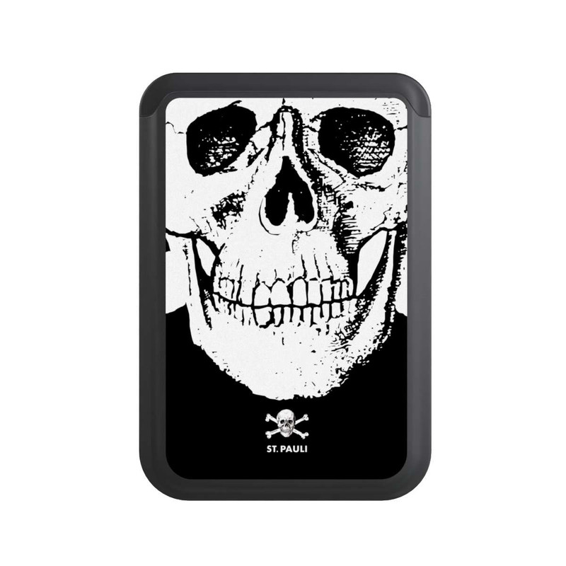  Cardholder FC St.Pauli CloseupSkull