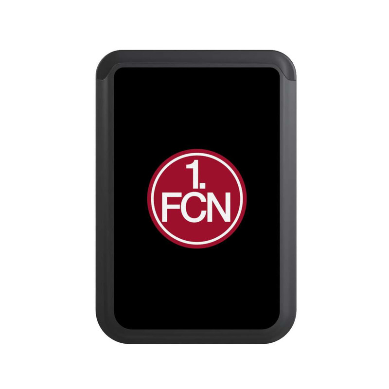  Cardholder Schwarz mit FCN Logo