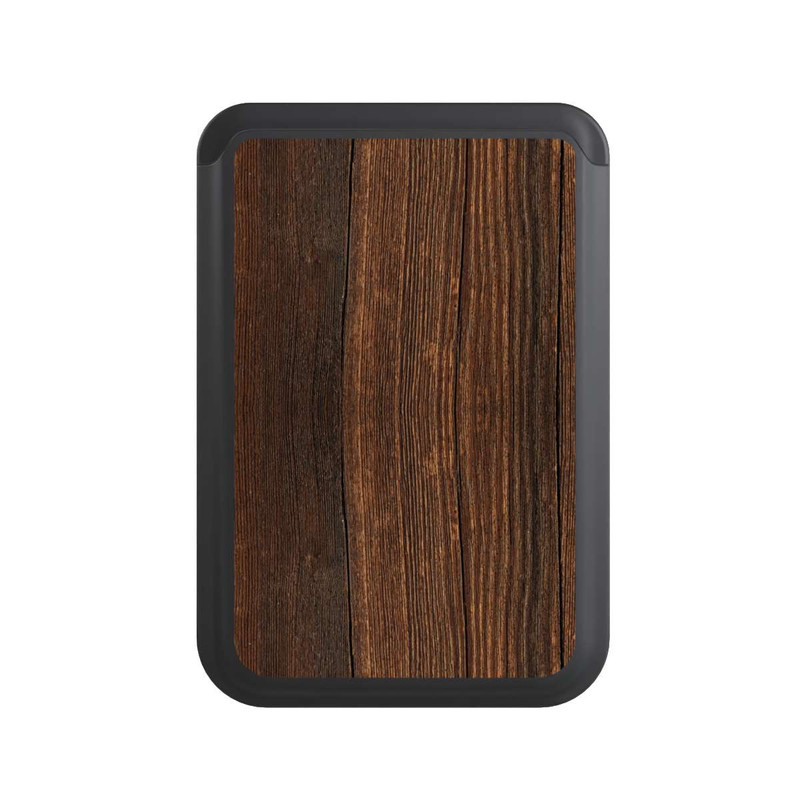  Cardholder Look Bois de Noyer