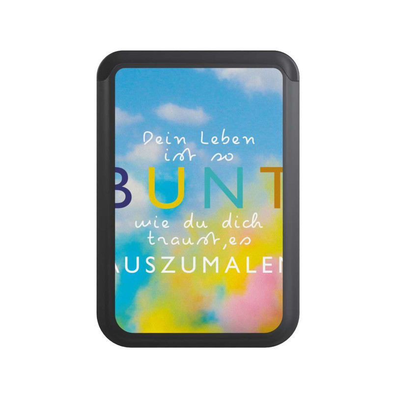 Cardholder Das Leben ist Bunt