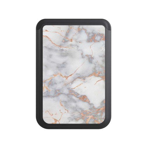  Cardholder Marbre Blanc et Doré