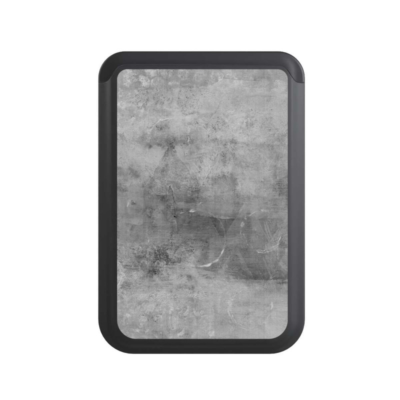  Cardholder Graue Betonwand 2