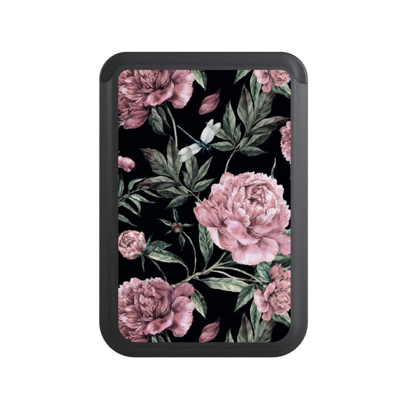  Cardholder Fleur Sombre