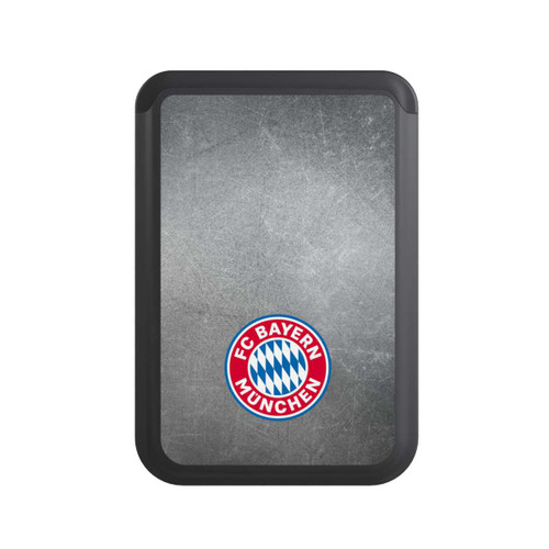  Cardholder Logo FCB Classique Petit - Coloré sur Fond Métallique