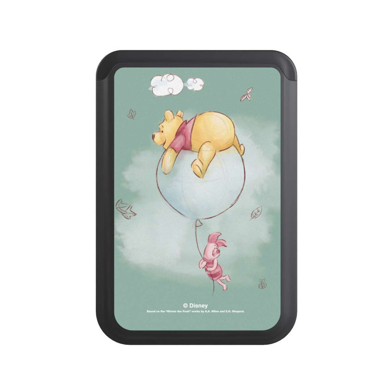  Cardholder Unerschrocken durch einen Ballon