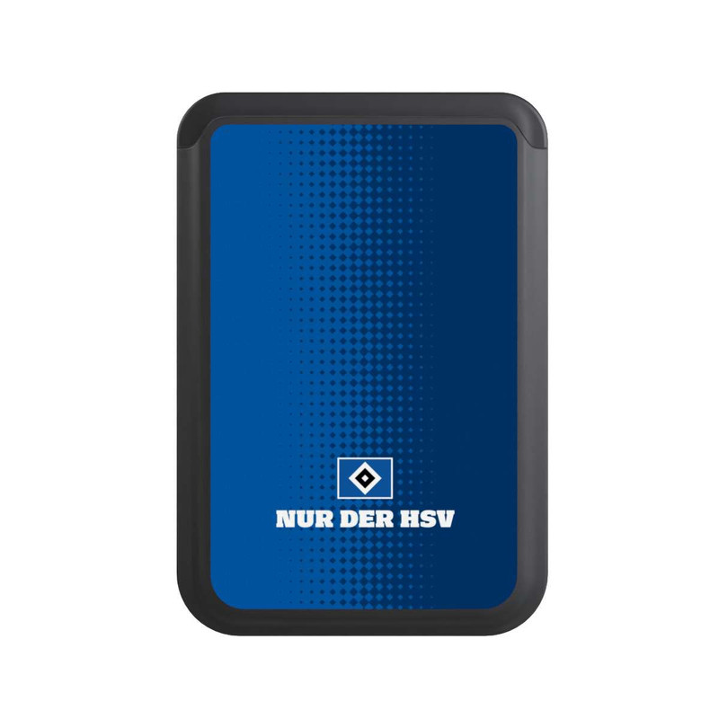  Cardholder Nur der HSV - Rautenraster Blau