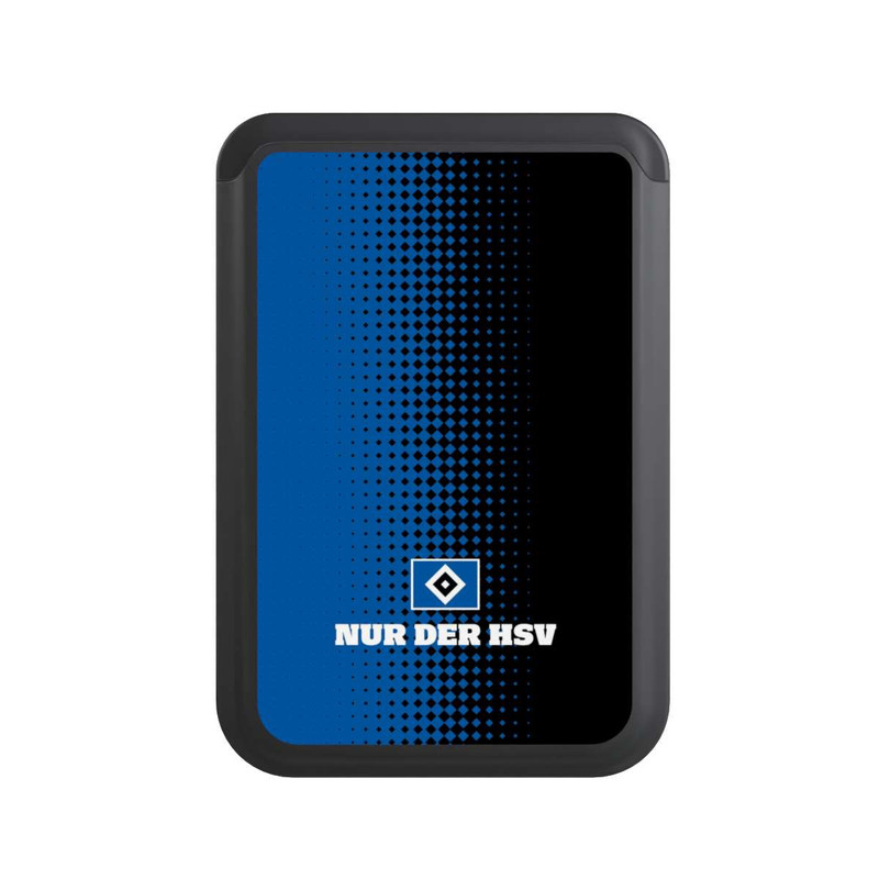  Cardholder Nur der HSV - Rautenraster Schwarz