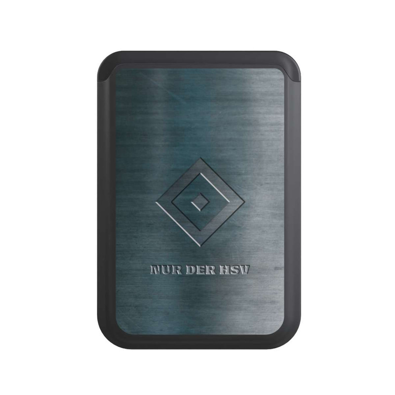  Cardholder Nur der HSV Metalllook