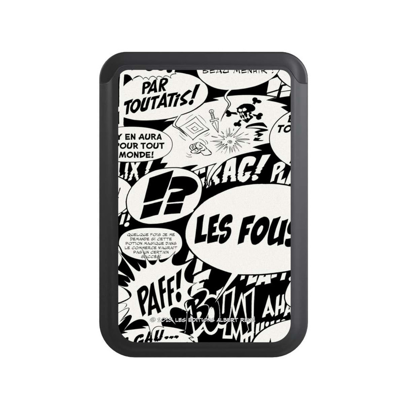  Cardholder Bulles BD Astérix Noir