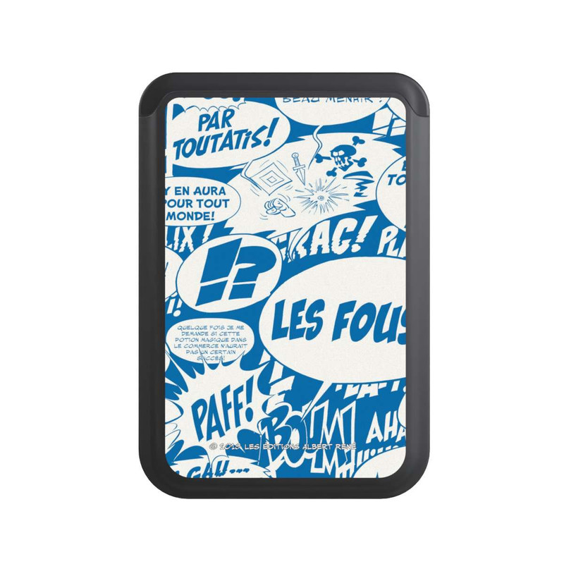  Cardholder Bulles BD Astérix Bleu