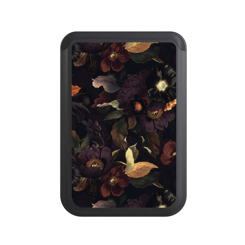  Cardholder Blumenmuster 3