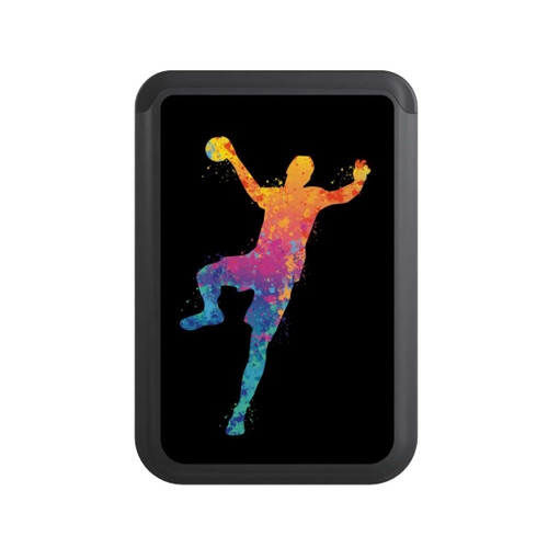  Cardholder Color Handball Player