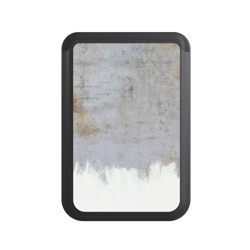  Cardholder Peinture sur béton brut