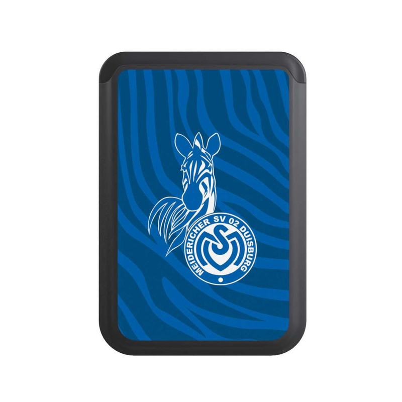  Cardholder Zebra Dunkelblau - MSV