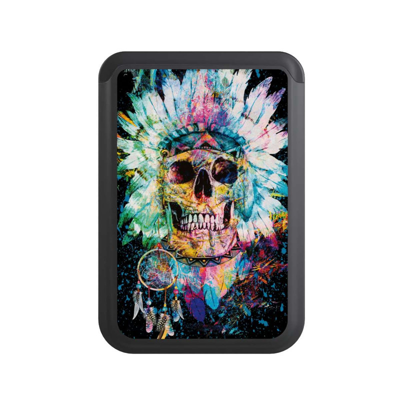  Cardholder Freier Geist-Schädel