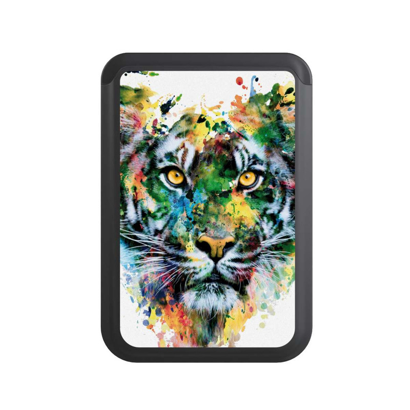  Cardholder Tiger Aquarell