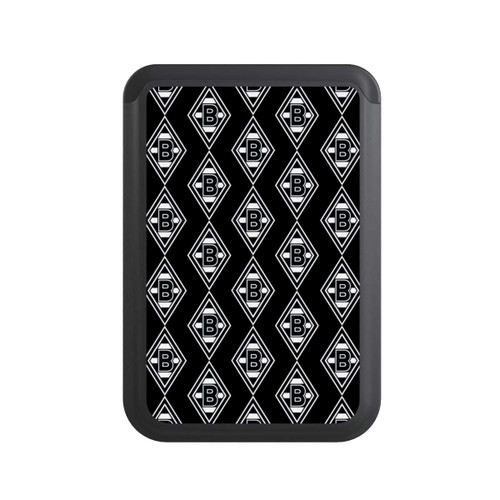  Cardholder Schwarze Rauten