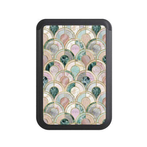  Cardholder Marmor-Inlays