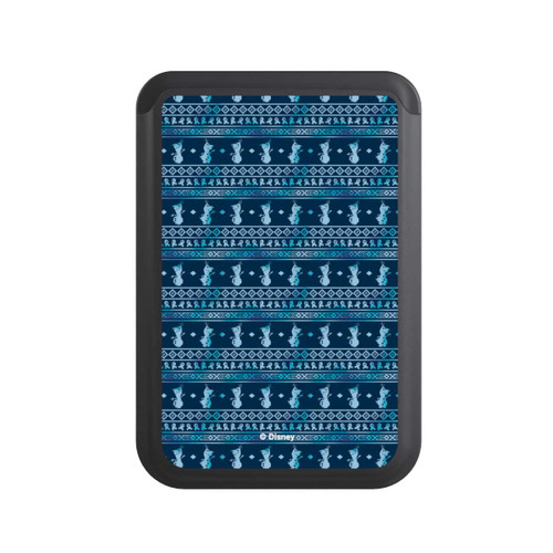  Cardholder Olaf pattern blue