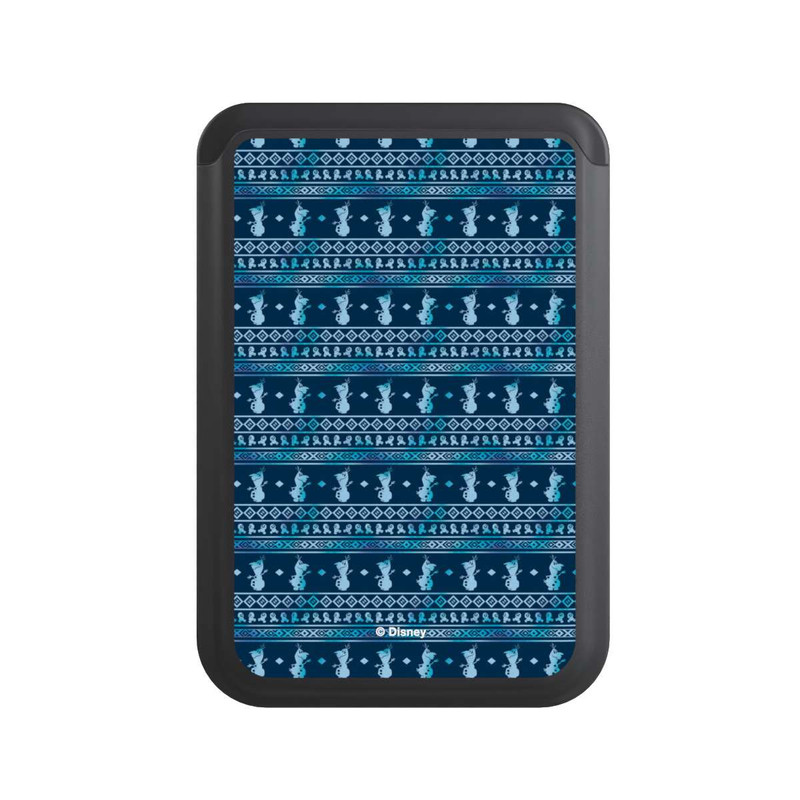  Cardholder Olaf Pattern Blue