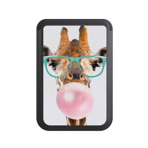  Cardholder Giraffe With Bubblegum