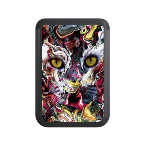  Cardholder Katze Abstrakt