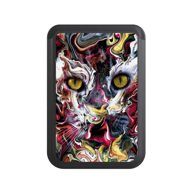  Cardholder Katze Abstrakt