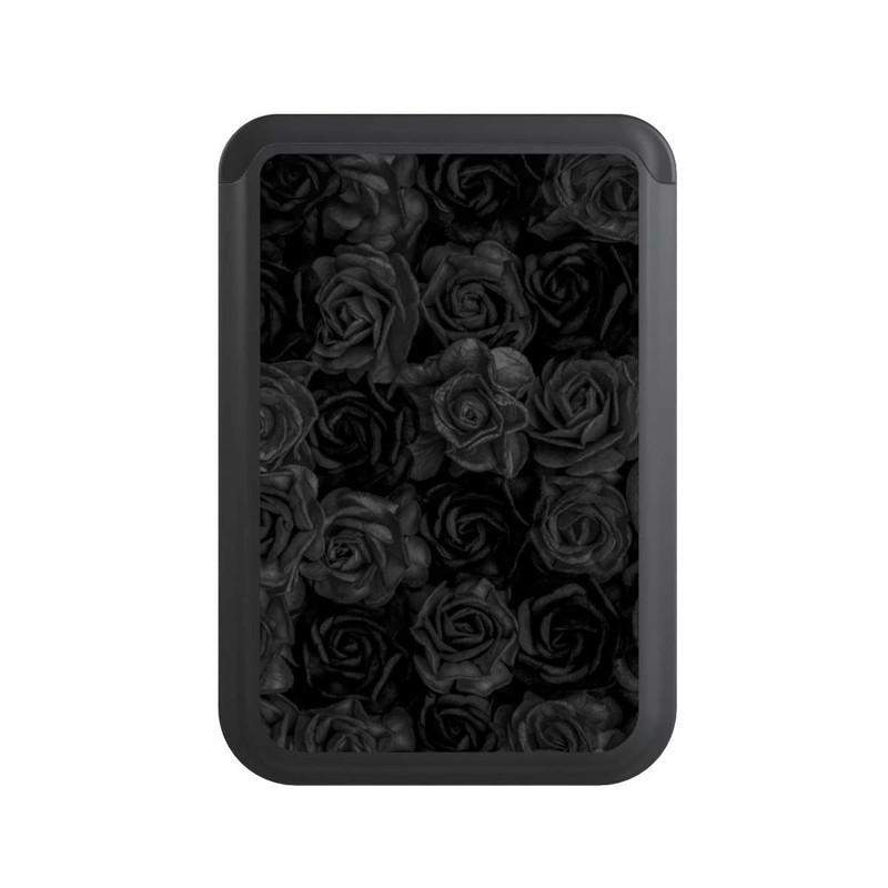  Cardholder Schwarze Rosen